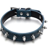 Wide Cool Sharp Spiked Studded Leather Dog Collars