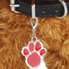 Pawprint Pendant Necklace Collar Grooming Accessories