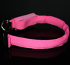 Pet Dog Collar LED Nylon Light-up Flashing Leash