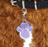 Pawprint Pendant Necklace Collar Grooming Accessories