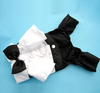 Tuxedo Bow Tie Suit Puppy Costume Jumpsuit