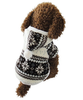 Hot Soft Winter Warm Pet Dog Clothes Cozy Snowflake